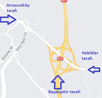 Fenertepe 11.Bölge Yol Tarifi, Kayaşehir 11.bölge yol tarifi